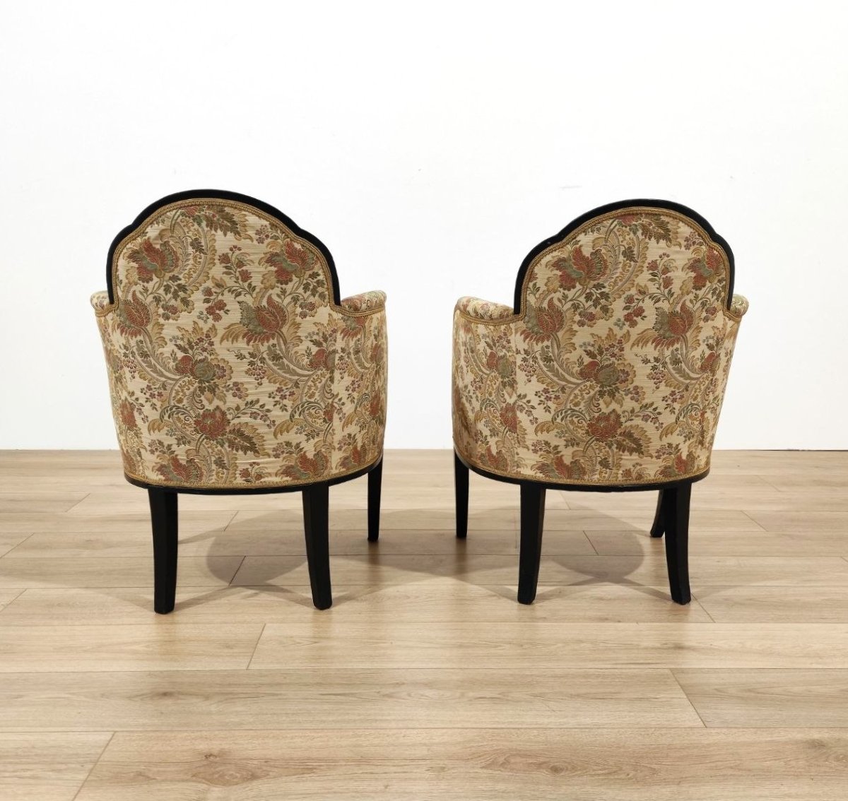 Paire de fauteuils Art déco, Italie, années 1930-photo-7