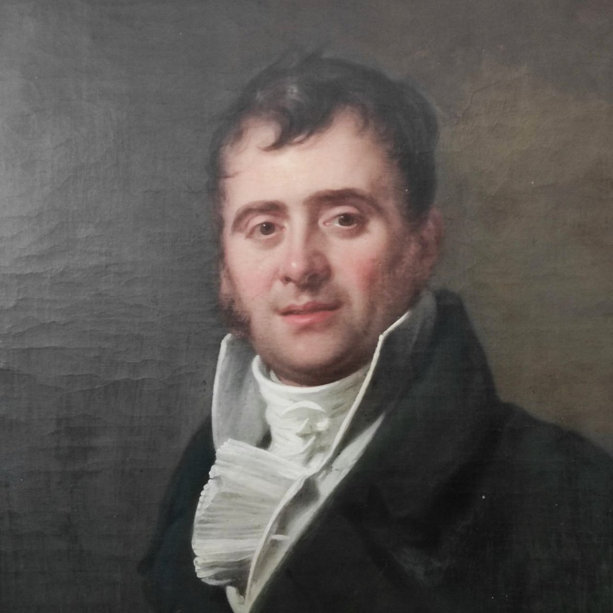 Hodges Charles H. 1811, huile sur toile, portrait d'un jeune homme-photo-3
