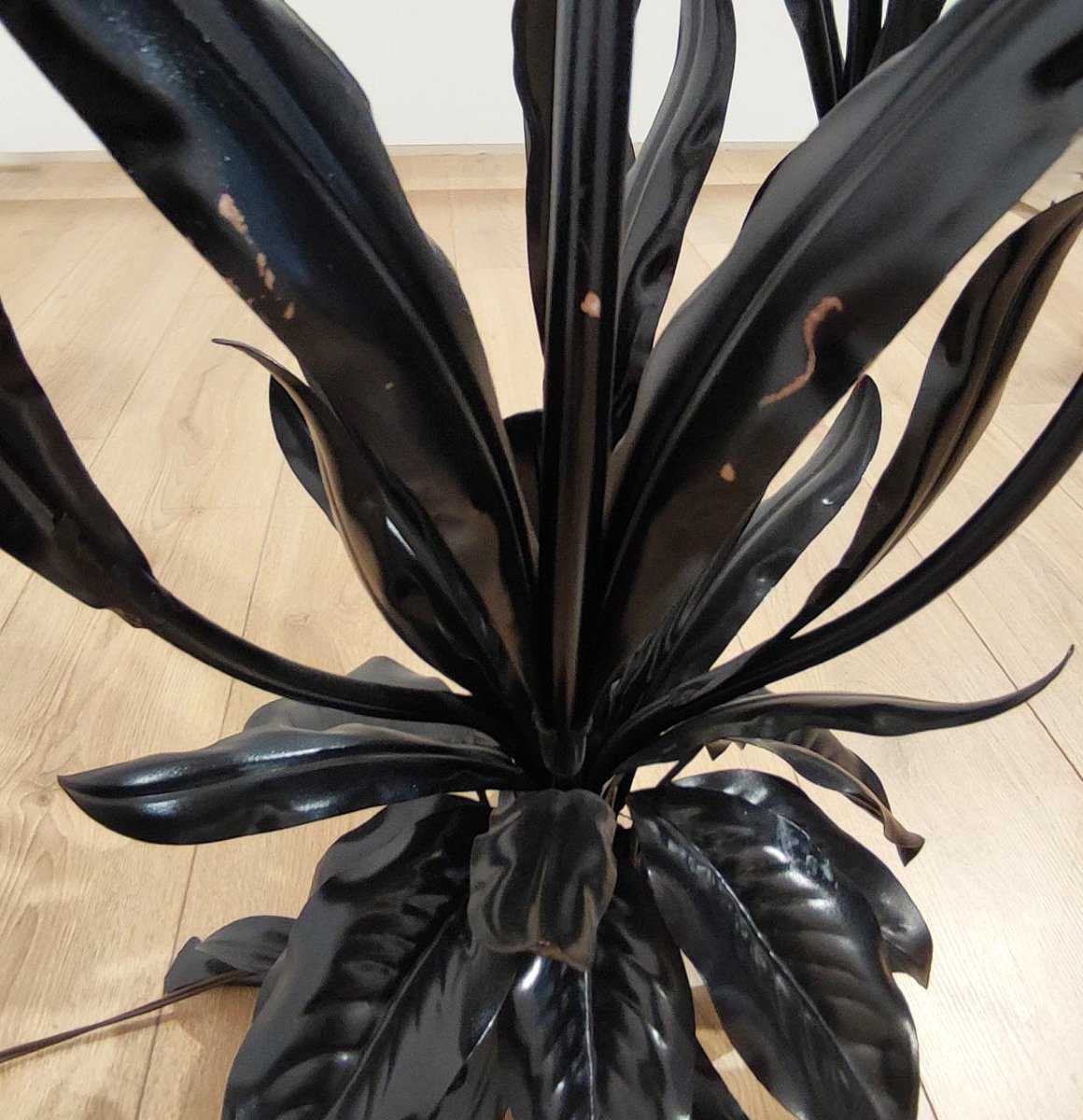 7-light Floral Floor Lamp By Hans Kogl, 1970s-photo-7