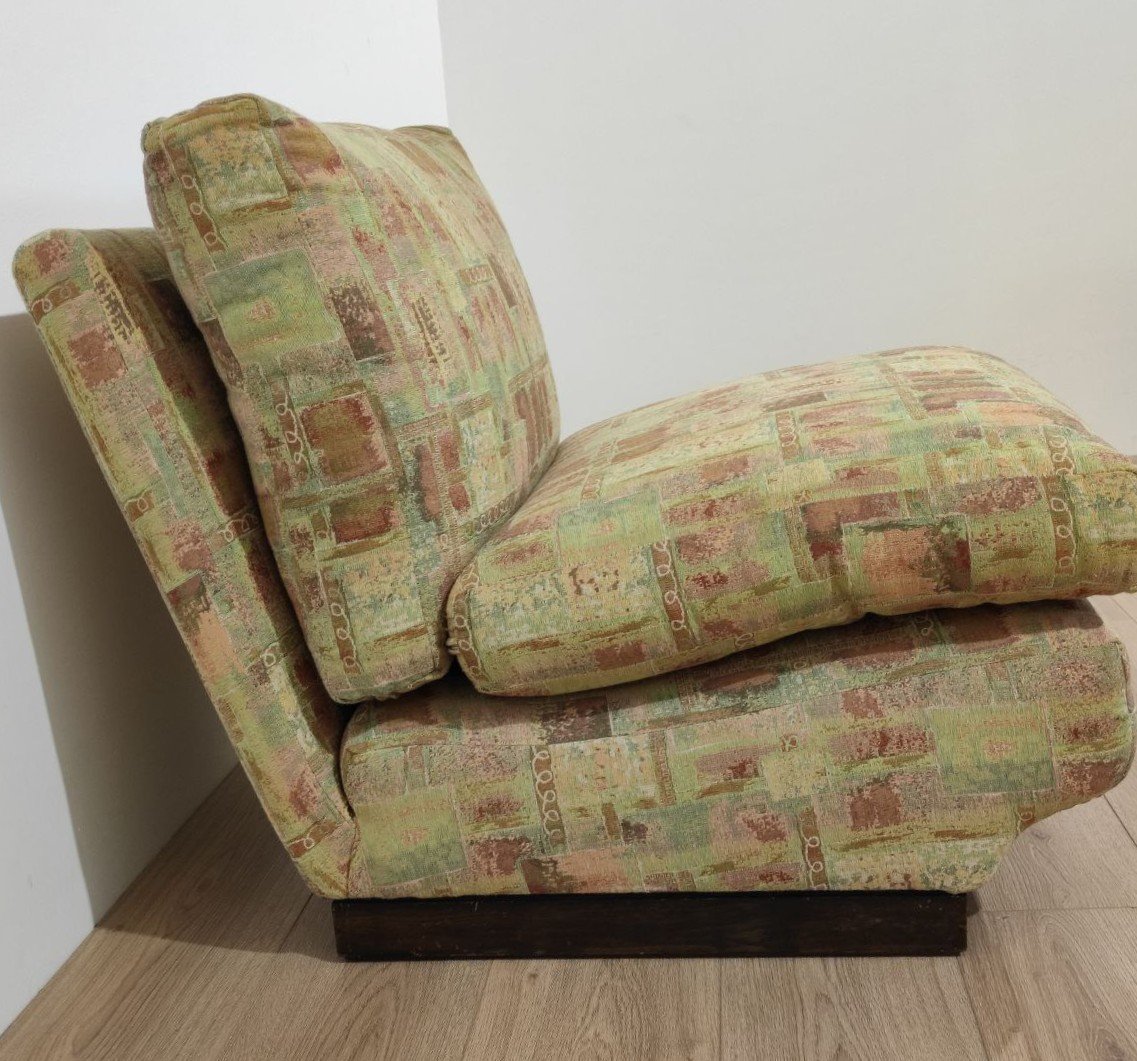 Ensemble canapé et fauteuil de Paolo Caliari pour Cassina, années 1960-photo-4