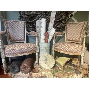 paire de fauteuils d'époque Directoire
