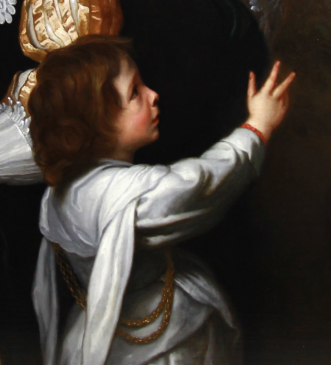 Oil On Canvas Family Portrait After Sir Anthony Van Dyck-photo-4