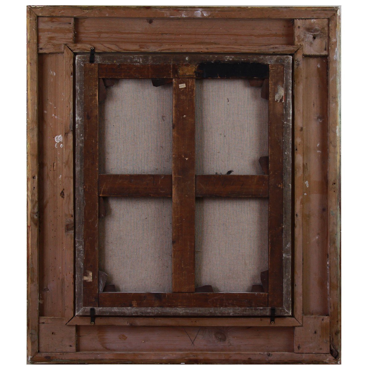 Oil On Canvas Portrait Of Madame Ferrier By Gabriel Ferrier French School 19th-photo-4