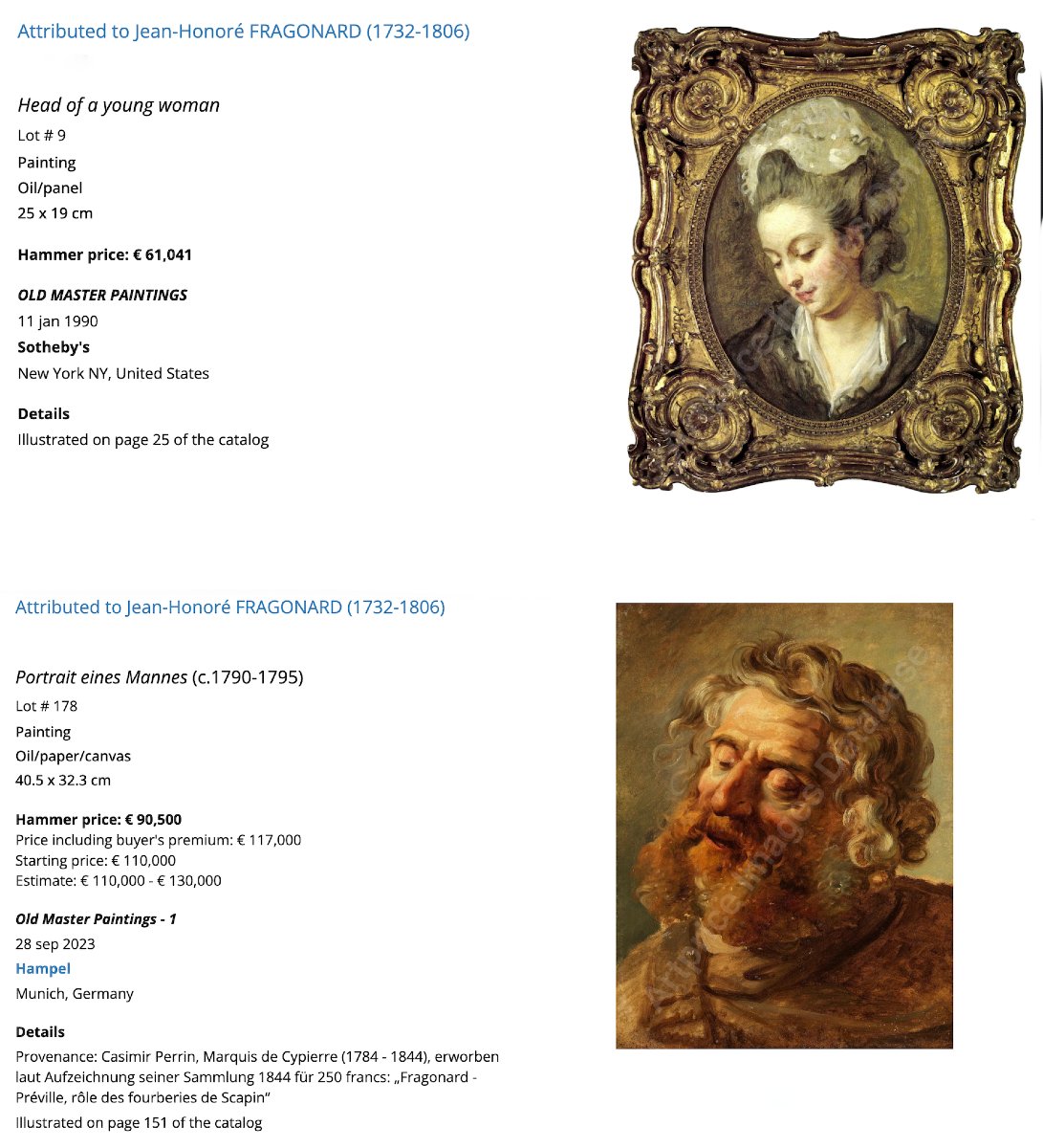 Oil Painting On Canvas " A Cupid " 18th Century Attr. By Jean-honoré Fragonard-photo-5