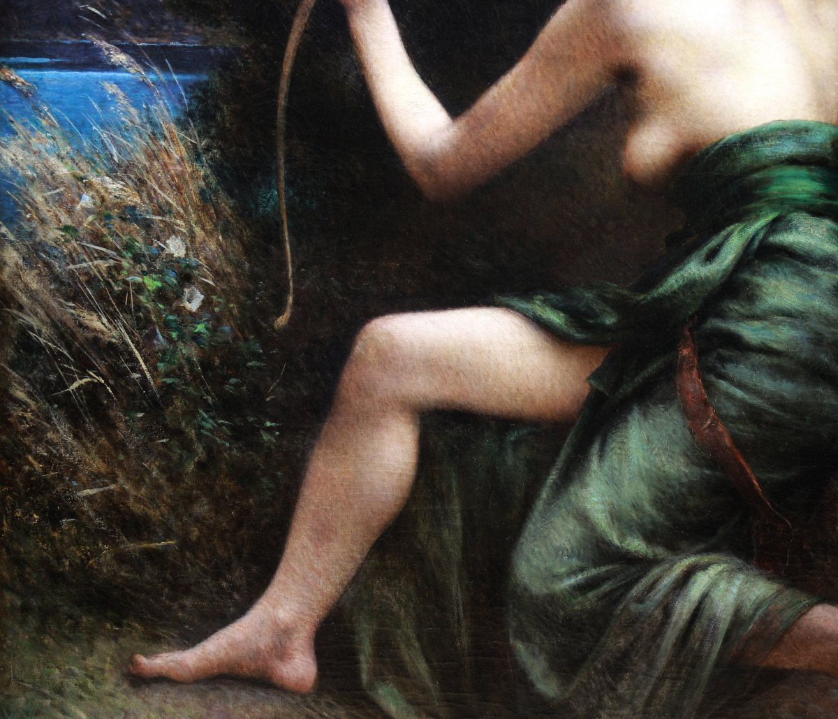 Huile Sur Toile  Nu -photo-3