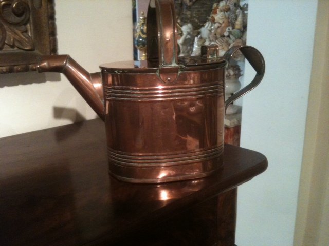 Small Copper Watering Can-photo-1
