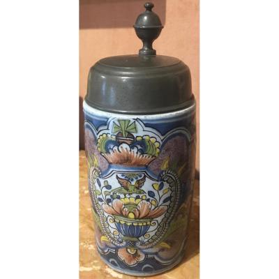 German Earthenware Mug