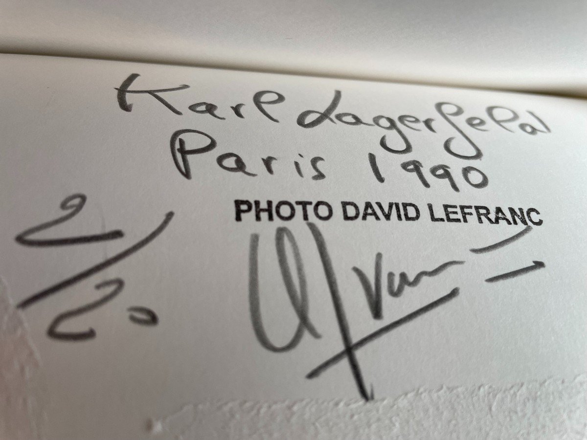 Karl Lagerfeld – Signed Photo-photo-3