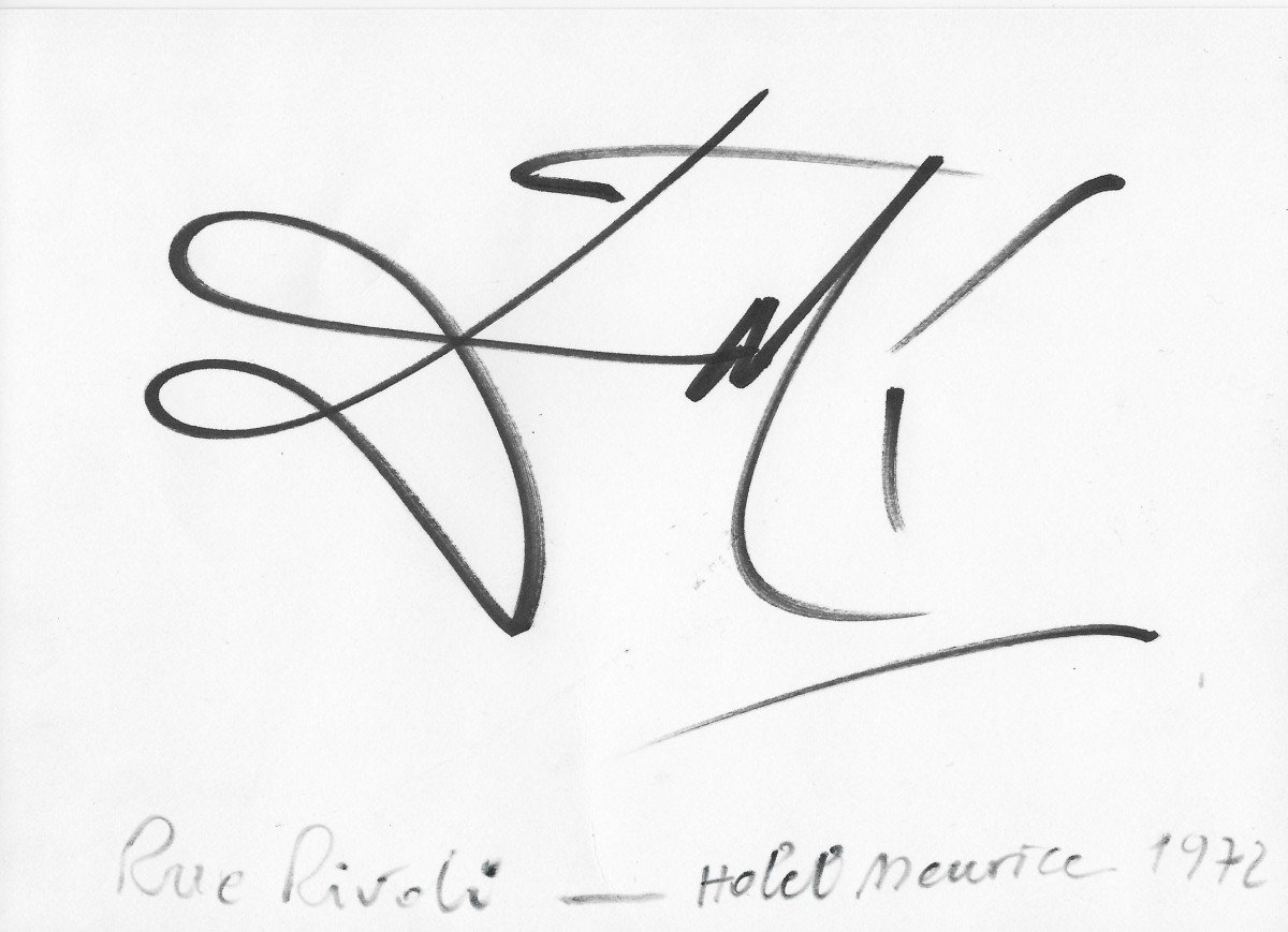 Salvador Dali – Signed Photo-photo-2