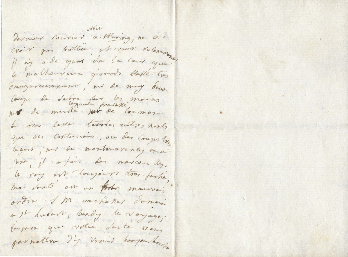 Madame De Pompadour – Autograph Letter-photo-2