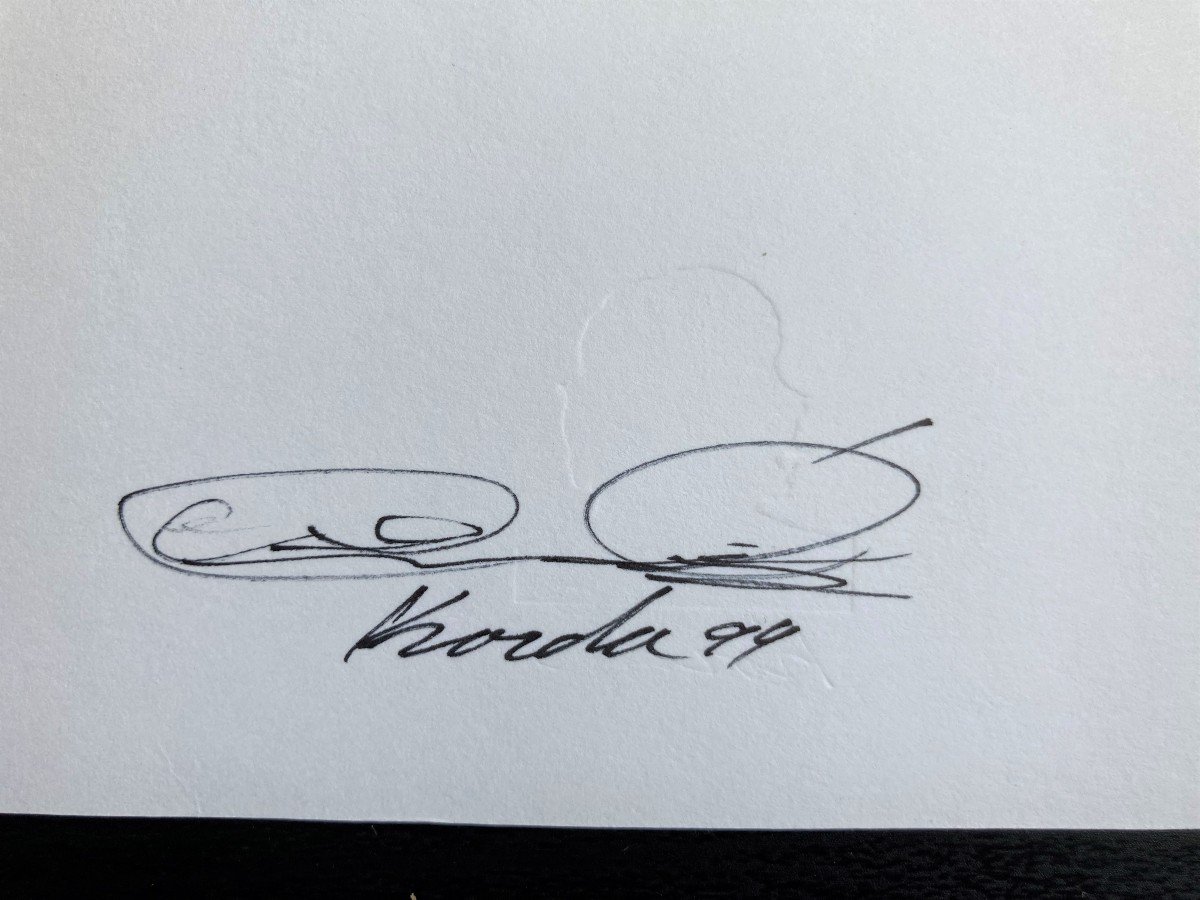 Fidel Castro – Photo Au Cigare Signée-photo-3