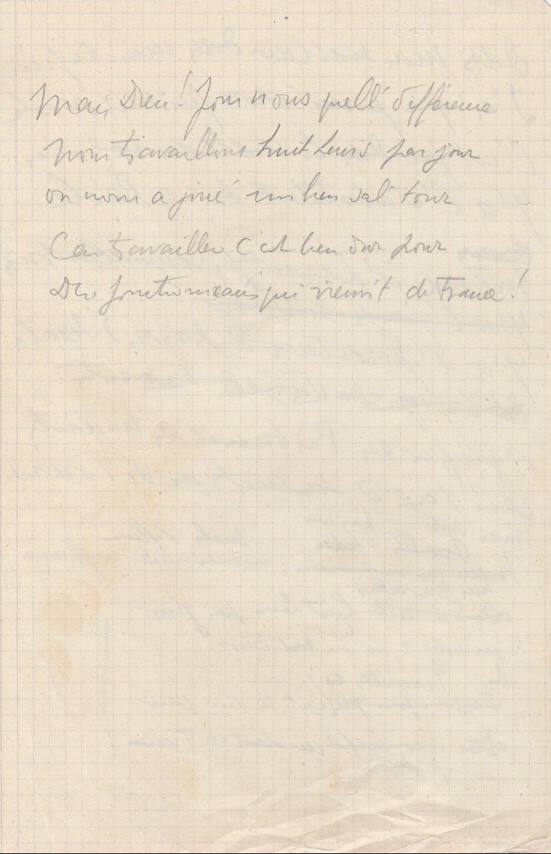 Sacha Guitry – Poème Autographe-photo-3