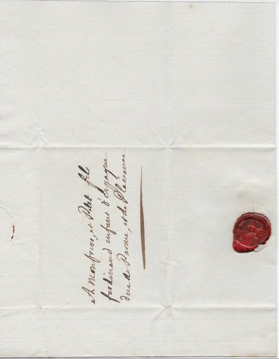 Louis XV – Lettre Autographe Signée à Ferdinand 1er De Parme-photo-2