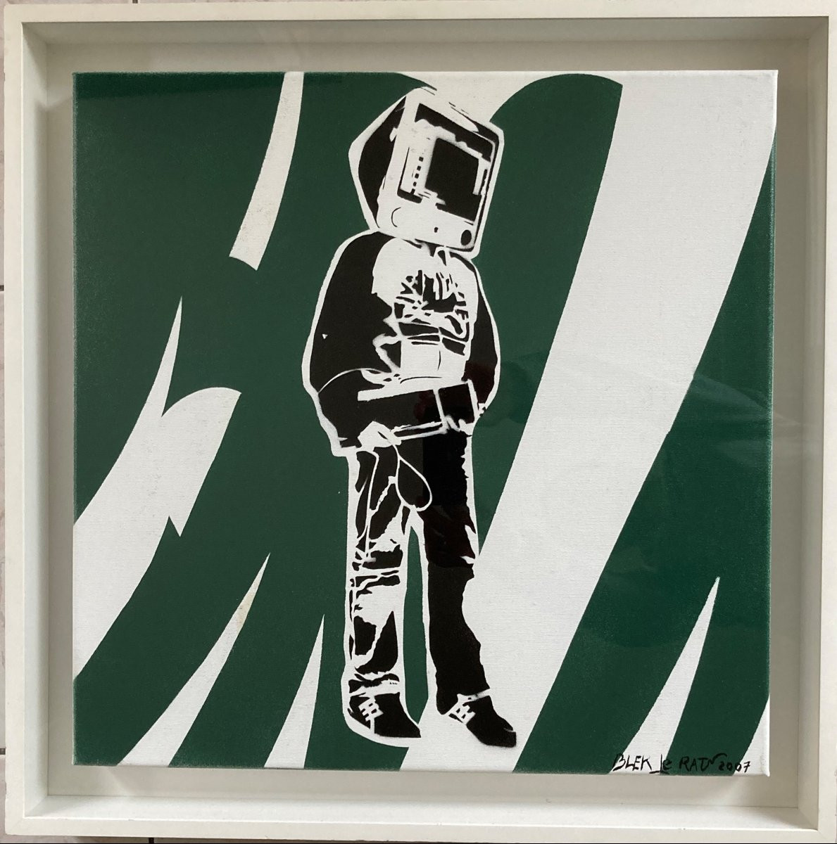 BLEK LE RAT - Œuvre originale signée-photo-2