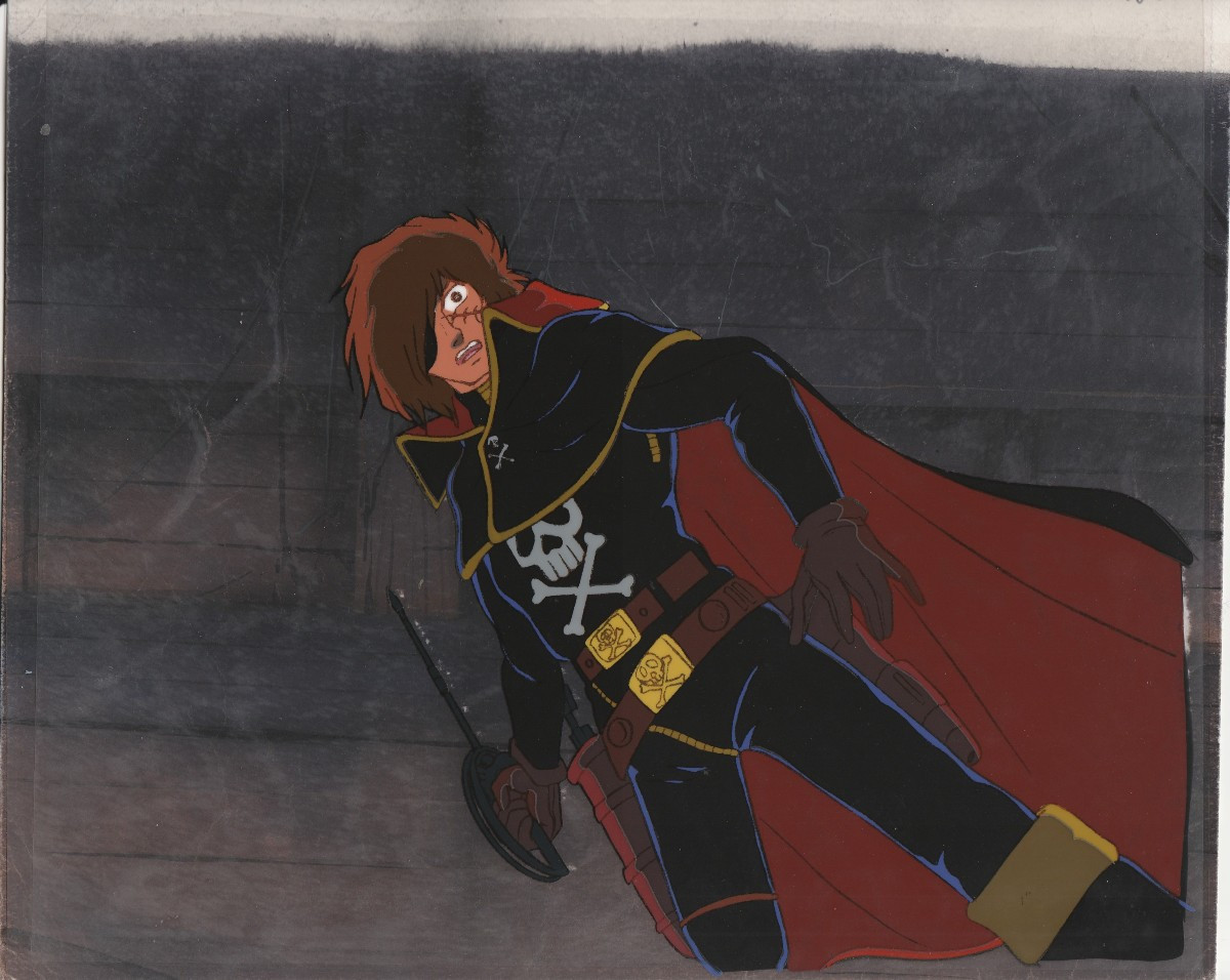 ALBATOR HARLOCK - Animation japonaise Celluloïd - Dessin animé