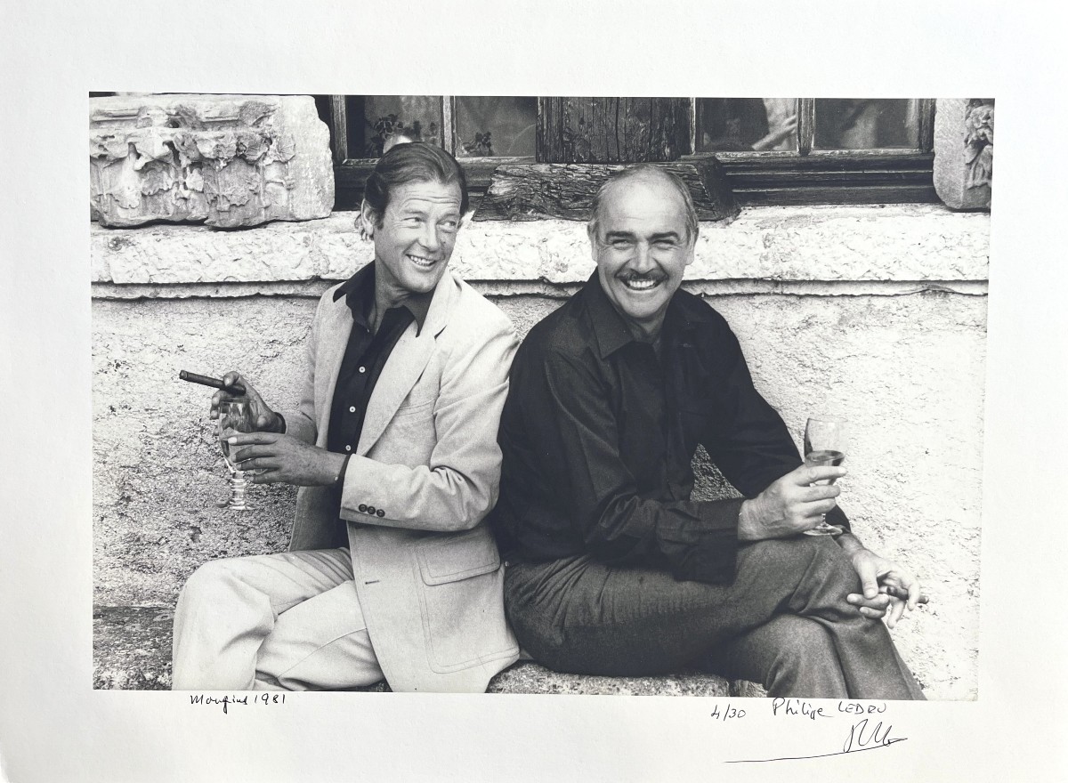 DEUX JAMES BOND - Photo signée et numérotée