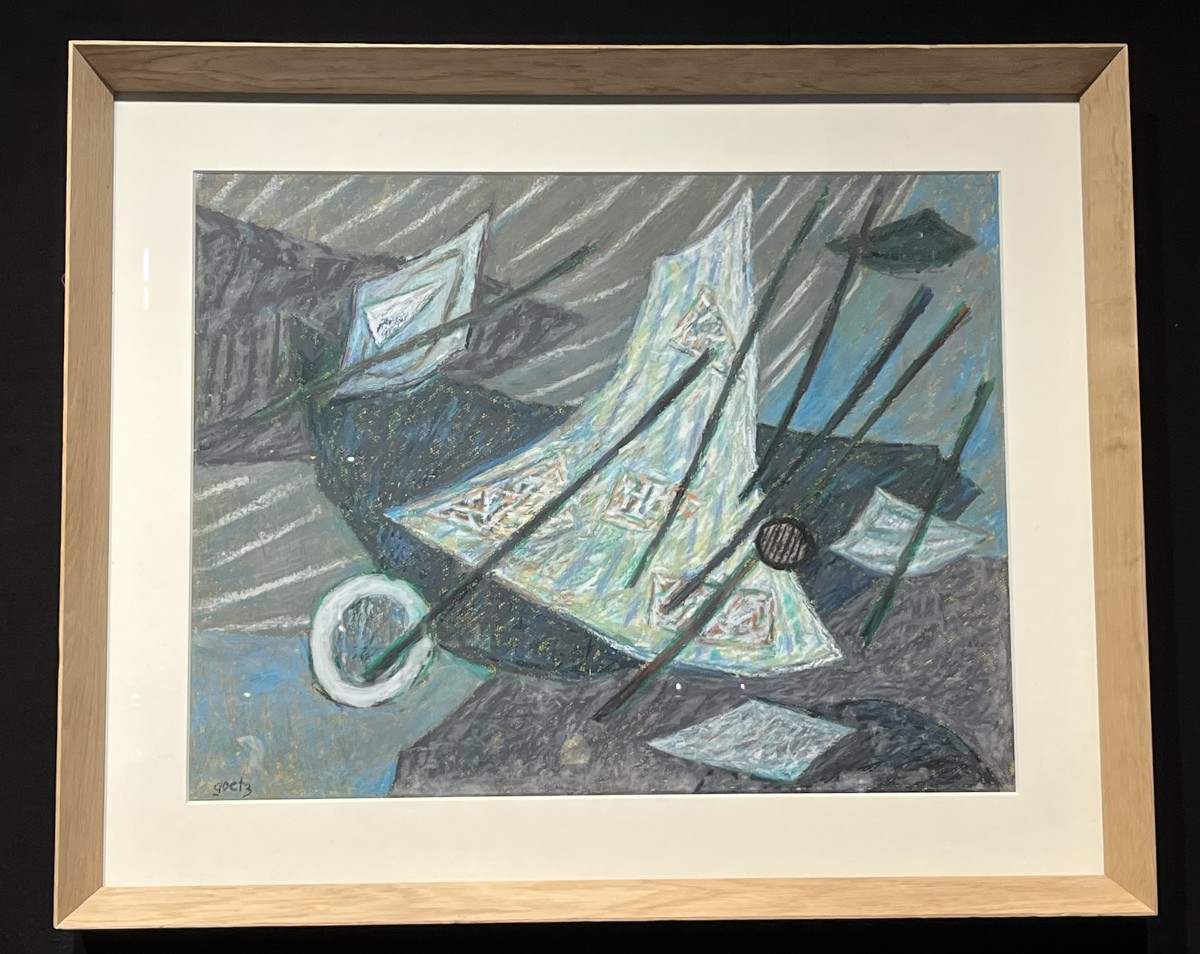 Henri GOETZ - pastel original - abstraction-photo-2