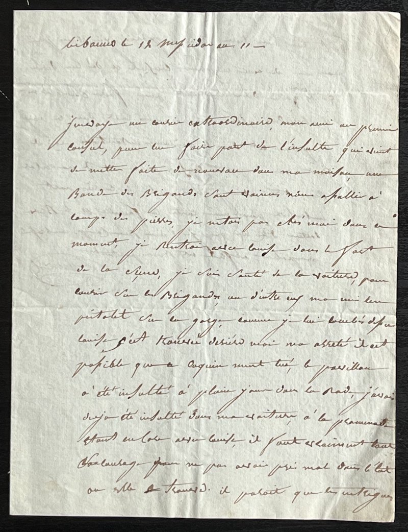 Marshal Jean Lannes - Autographed Letter Signed - Napoleon I-photo-2