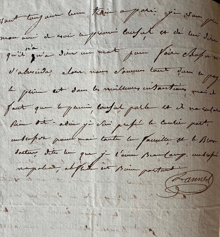 Marshal Jean Lannes - Autographed Letter Signed - Napoleon I