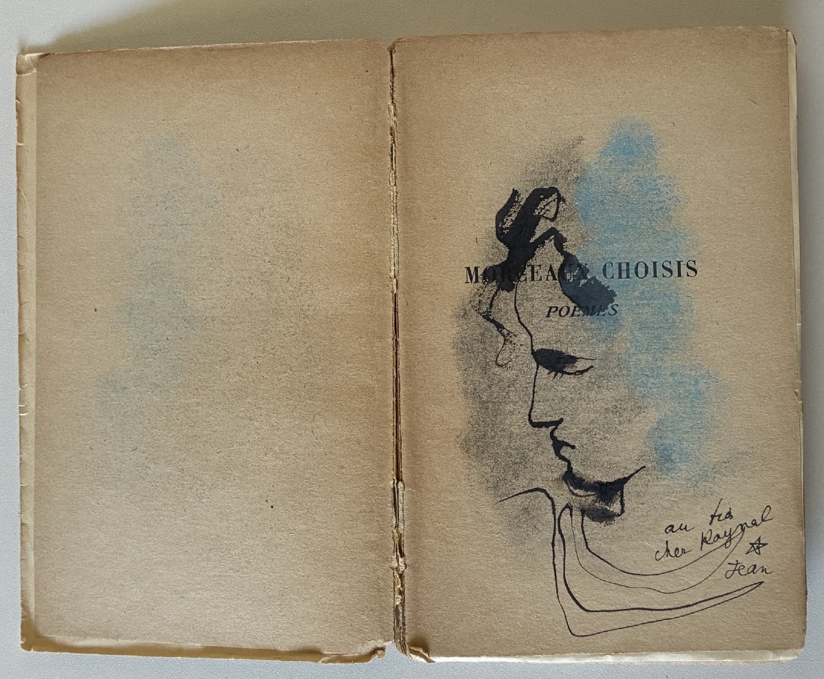 Jean COCTEAU - dessin original signé - 1932-photo-2
