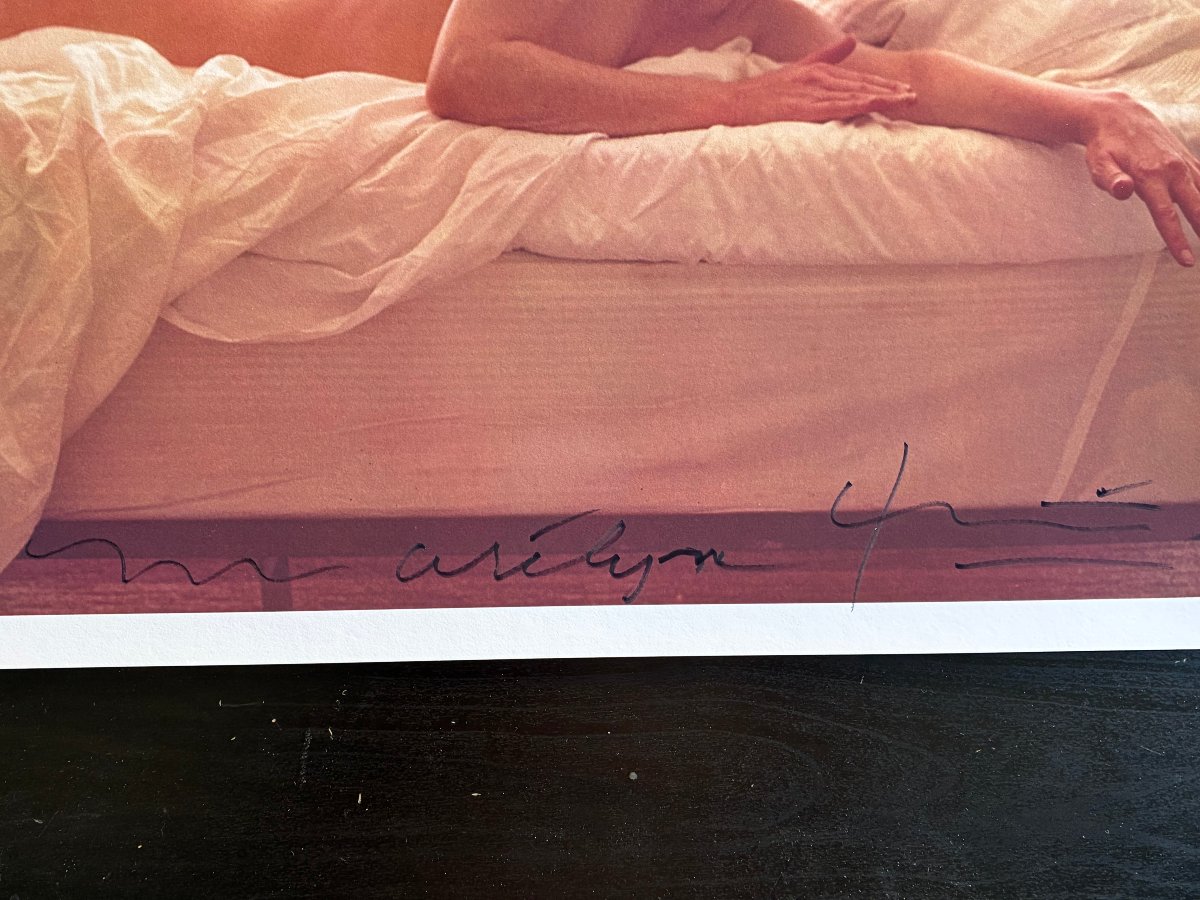 Marilyn MONROE - Photo signée par Bert STERN-photo-3