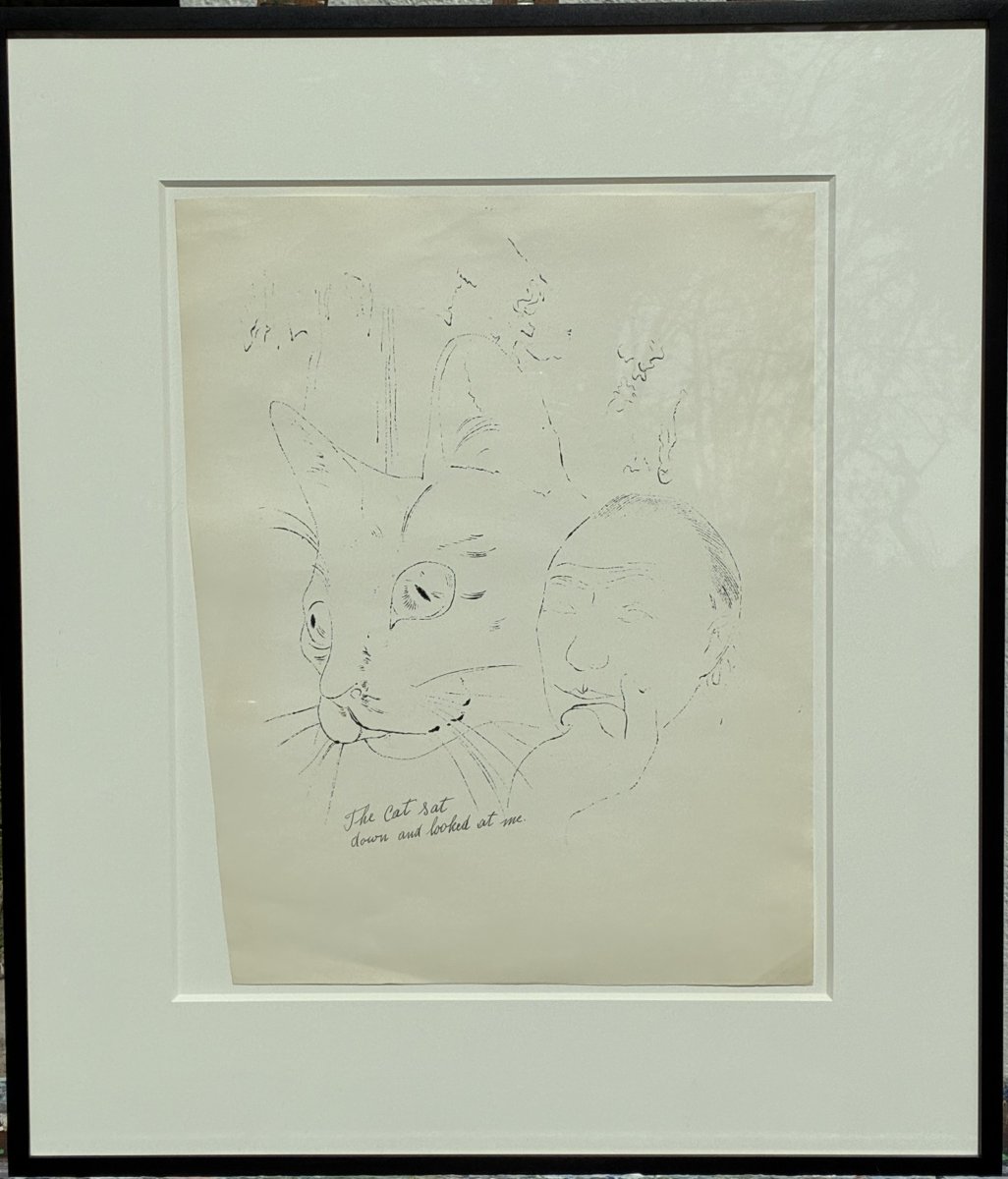 Andy Warhol - Original Drawing-photo-2