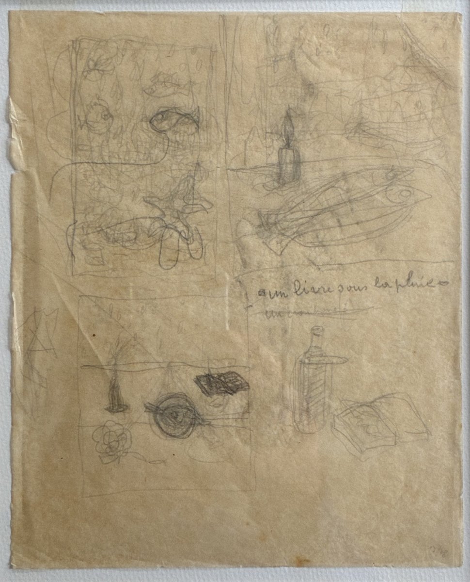 René Magritte - Original Drawing