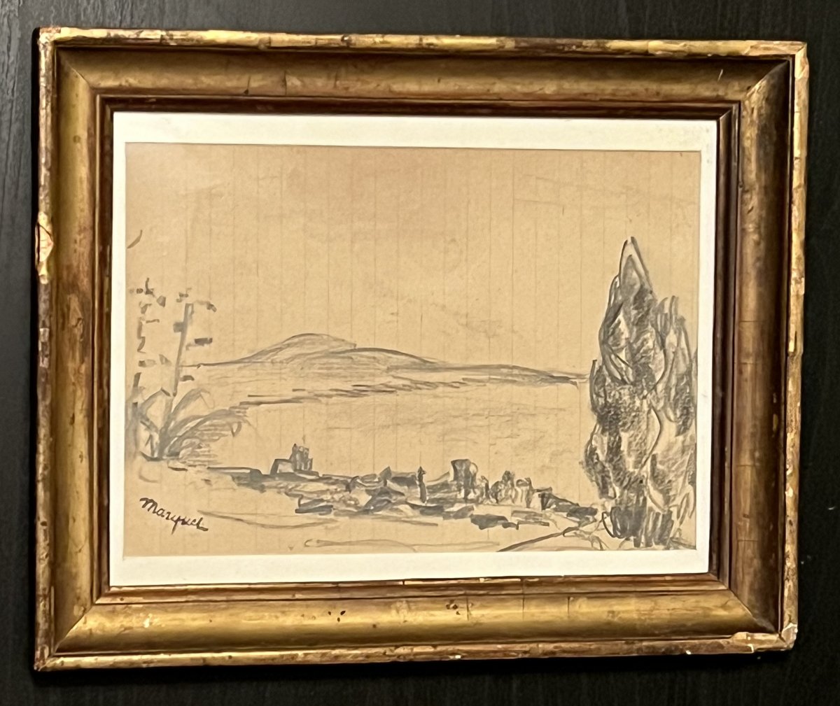 Albert Marquet  - Original Drawing-photo-2