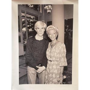 Andy Warhol – Photo Signée