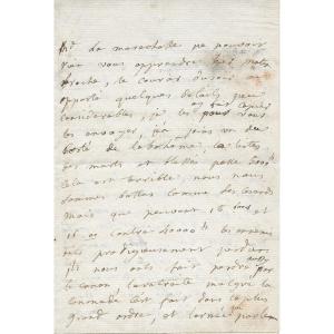 Madame De Pompadour – Lettre Autographe
