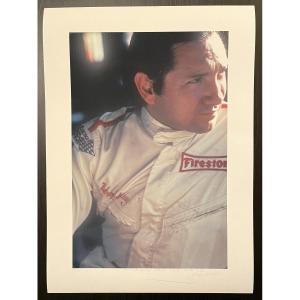 Philippe Ledru – Photo Signée – Pedro Rodríguez - Course Automobile Formule 1