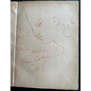 Jean Cocteau - Le Grand Ecart Suivi d'Orphée Avec Dessin Original Signé