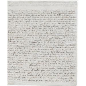 The Marquis De Sade – Signed Autograph Letter – Libertinage Trial