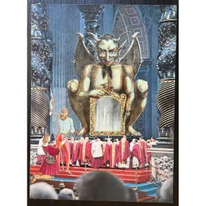 Jacques Prevert - Original Collage - Surrealism