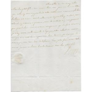 Louis XV - Autograph Letter Signed - Agony Of Queen Marie-leszczynska