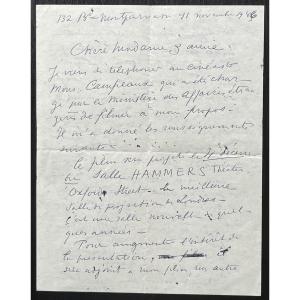Henri Matisse – Autograph Letter Signed