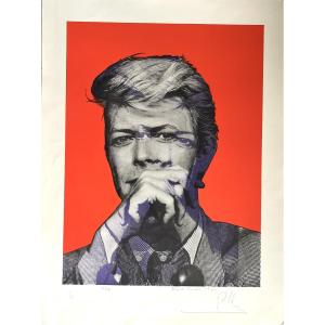 David BOWIE - Photo signée et numérotée de Philippe Ledru