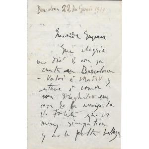 Pablo Picasso - Autographed Letter Signed