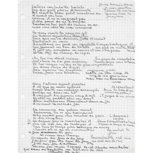 Georges Brassens - Autographed Song