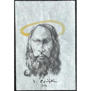 Léonard Foujita - Original Ink Drawing