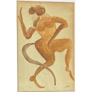 André Derain - Original Gouache Drawing