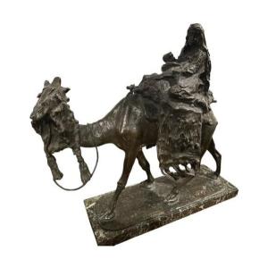 Sculpture en bronze d'Ernesto Bazzaro