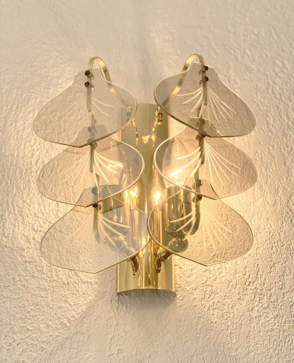 Pair Of Vintage Wall Lights 1970-photo-3