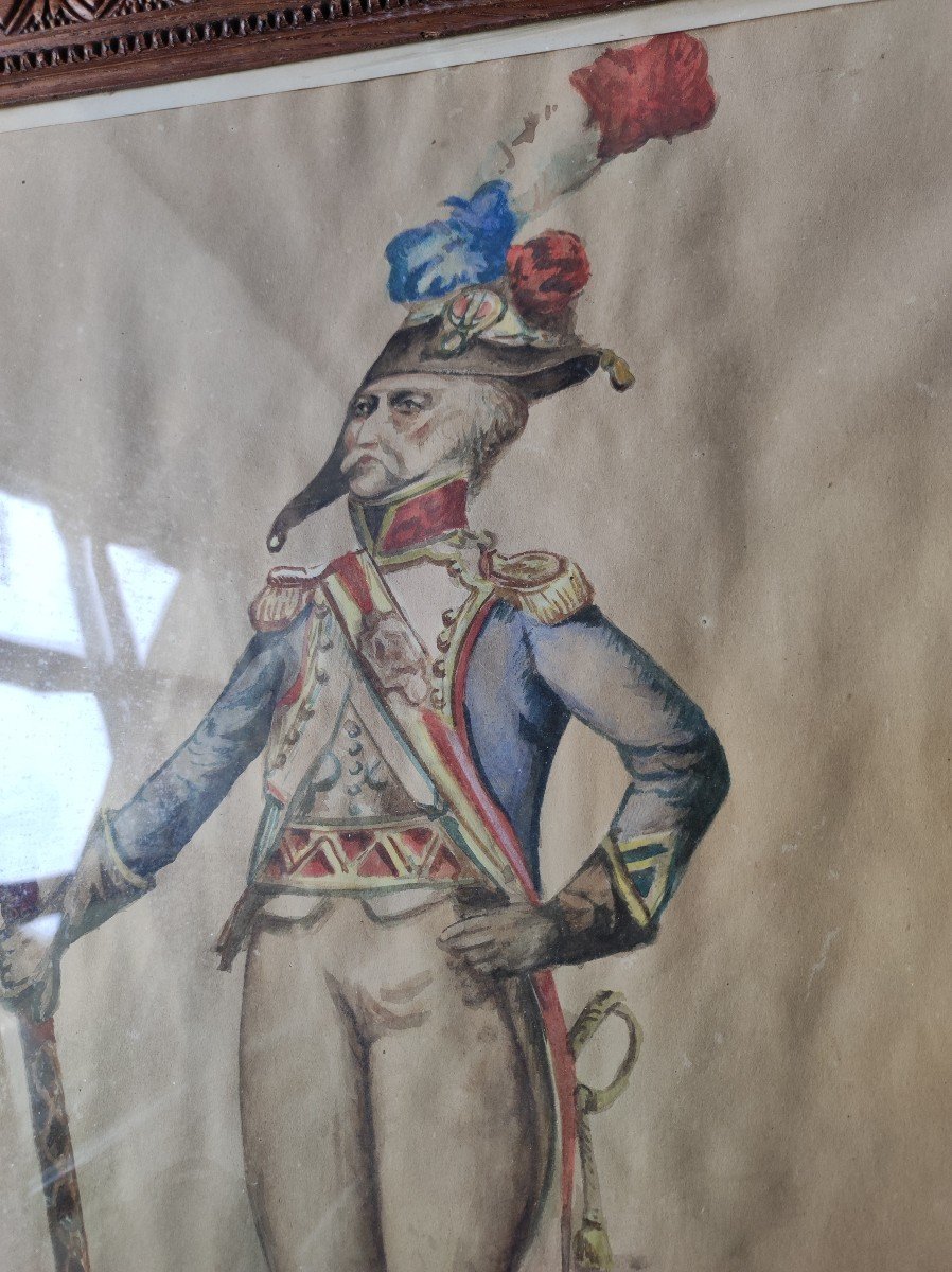 Aquarelle Tambour Major -photo-2