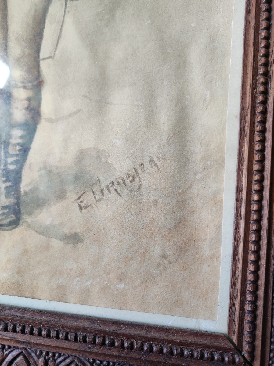 Aquarelle Tambour Major -photo-4