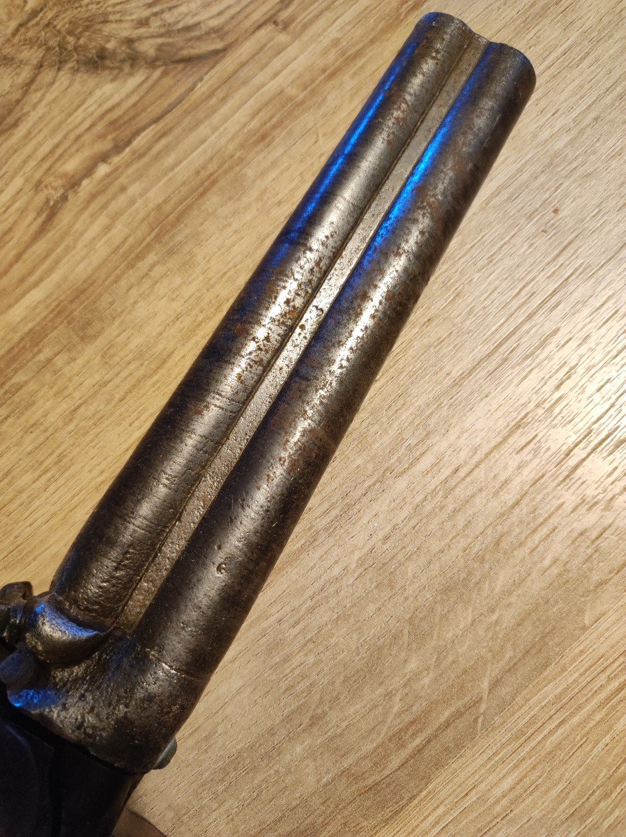 Pistolet Civil Sur Le Mle 1855 Officier état Major -photo-3