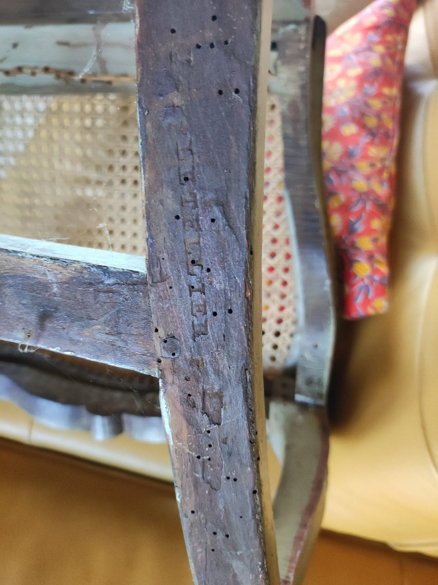 Chaise Estampillée Letellier-photo-5