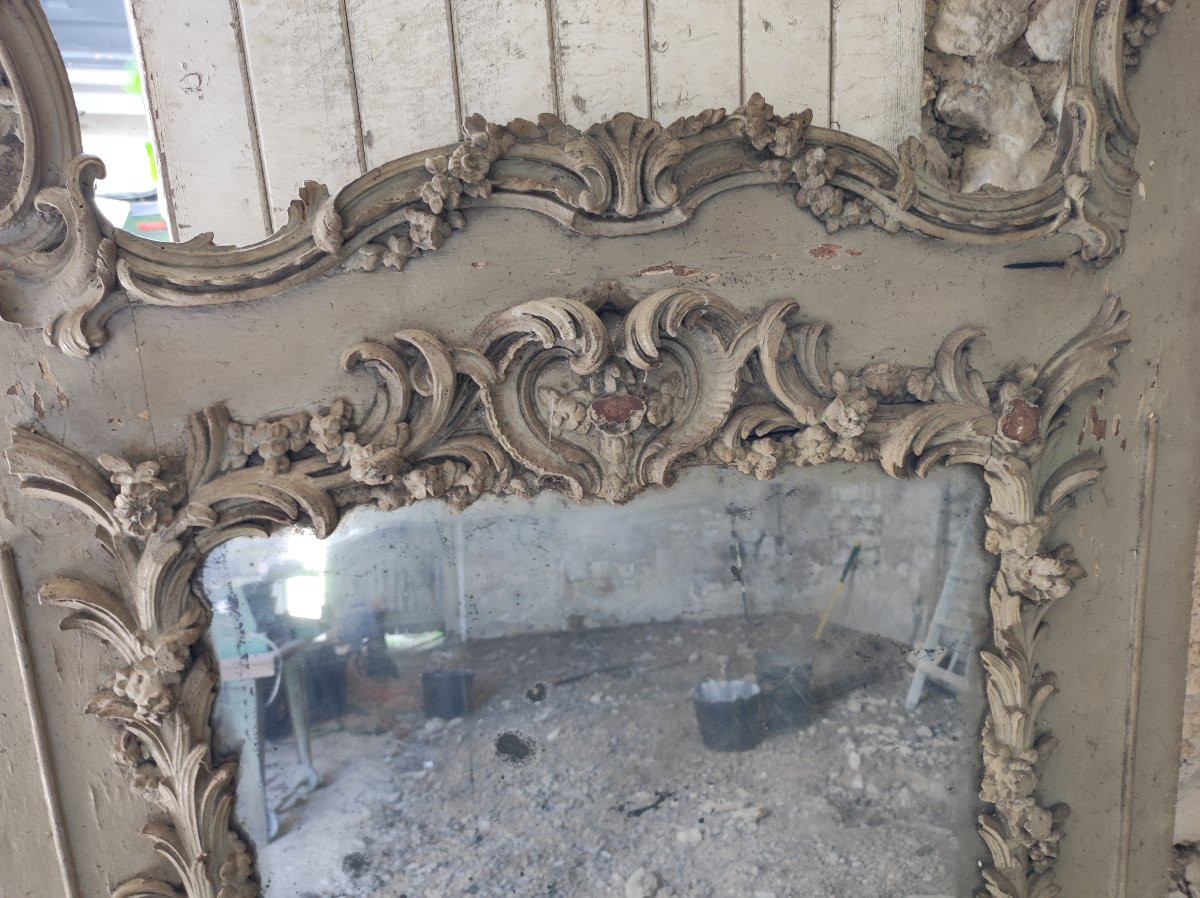 18th Century Trumeau -photo-4