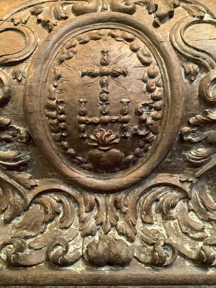 Ornamental Facade Of A 17th Century Altar-photo-2