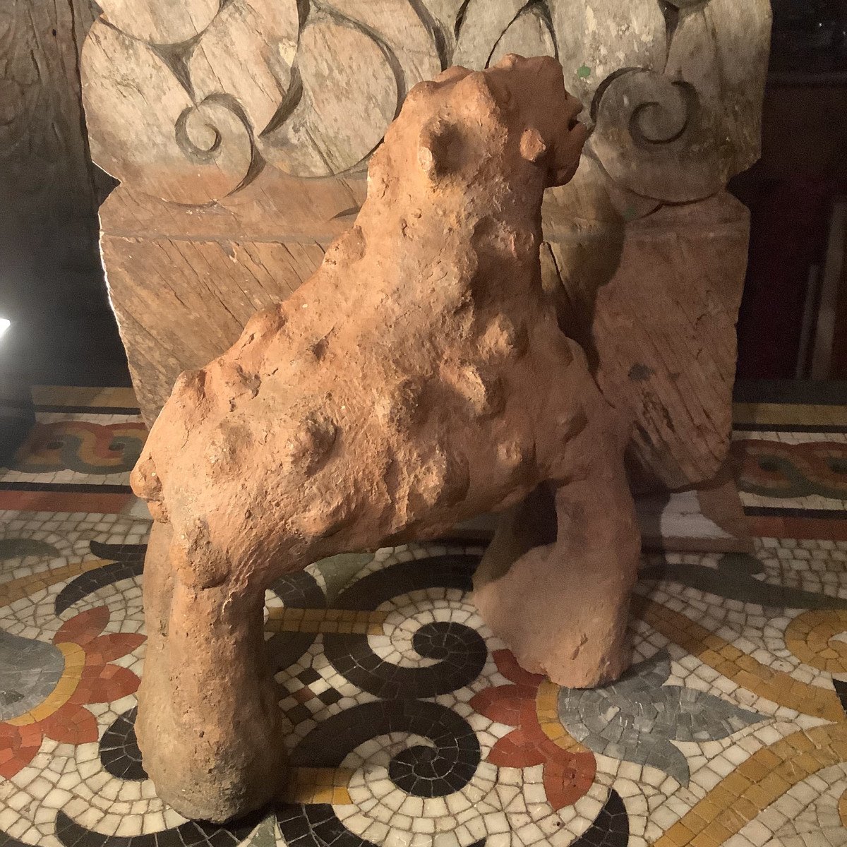 Terracotta From A Dakakari Sheep (nigeria)-photo-4